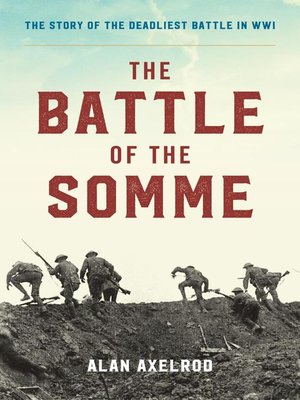 cover image of The Battle of the Somme